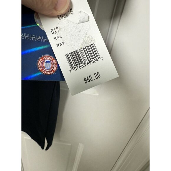 Antigua Penn State Nittany Lions Polo Golf Shirt Navy Blue Men’s Size Small NWT - Picture 5 of 9